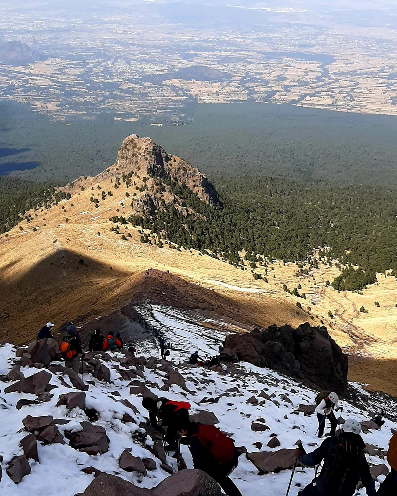 EXCURSIÓN EN EL PARQUE NACIONAL MALINCHE