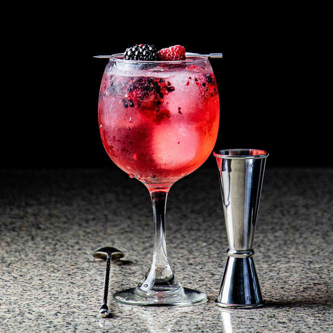 Gin Con Frutos Rojos