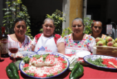 Feria del Chile en Nogada Puebla