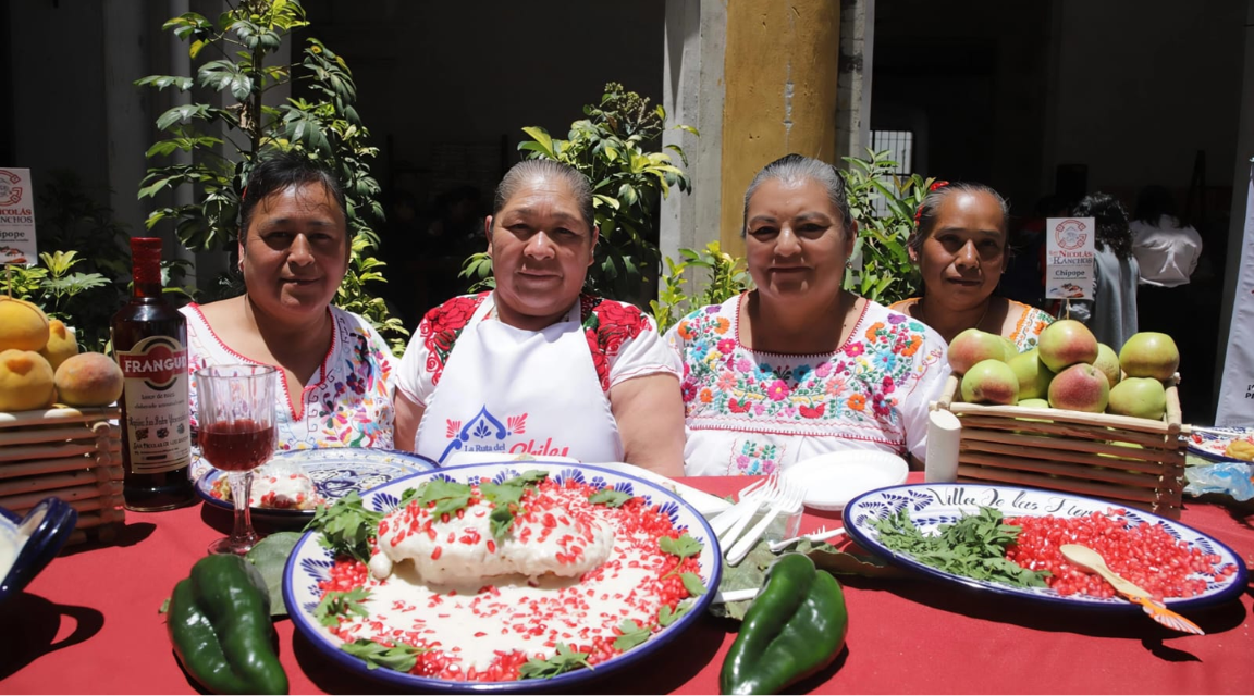Feria del Chile en Nogada Puebla